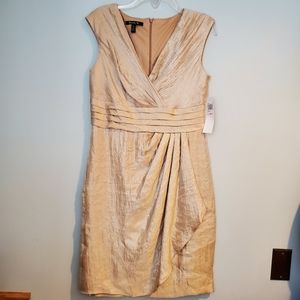 NWT Suite 7 Champagne Cocktail Dress
